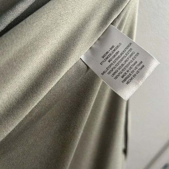 Anthropologie Wedding BHLDN SACHIN + BABI Tansy Green Wrap Gown Dress size 6 - Picture 8 of 8